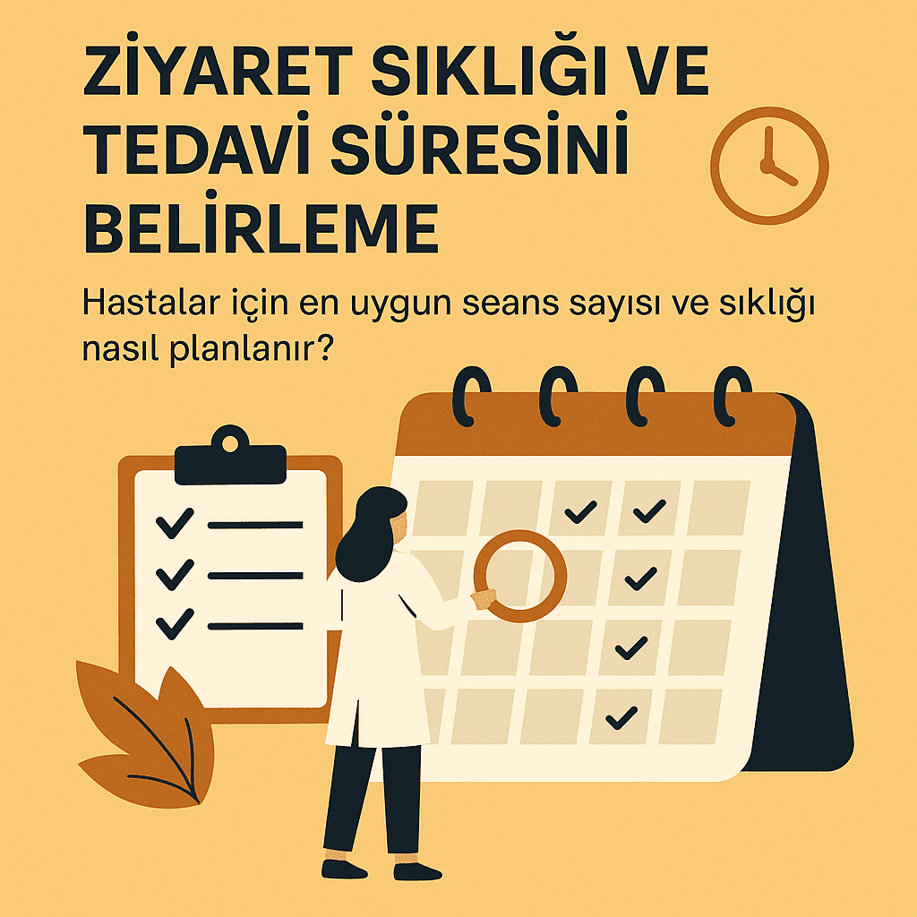 Ziyaret sıklığı ve tedavi süresi planlama